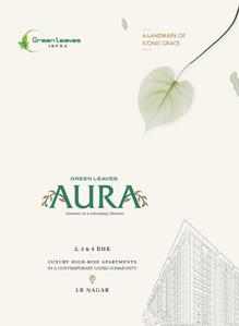 Image of 1620 Sq.ft 3 BHK Apartment / Flat for sale in Green Leaves Aura, LB Nagar, Hyderabad for Rs. 12556000