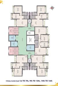 Image of 650 Sq.ft 1 BHK Apartment / Flat for sale in Sangle Trinity, Kalyan West, Kalyan for Rs. 4500000