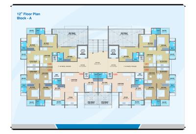 Image of 650 Sq.ft 1 BHK Apartment / Flat for sale in Signature Vrajdham 2, Ujala Circle, Ahmedabad for Rs. 2500000