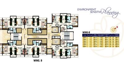 Image of 780 Sq.ft 1 BHK Apartment / Flat for sale in JVM Tiara, Thane West, Thane for Rs. 7000000