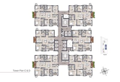 Rajapushpa Infina in Manchirevula, Hyderabad - Price, Reviews & Floor Plan