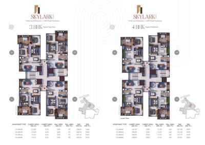 Image of 1200 Sq.ft 3 BHK Apartment / Flat for sale in Sonsy Euphonia, Patia, Bhubaneswar for Rs. 13000000