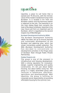 Upantika Multi Facility Township Brochure 2