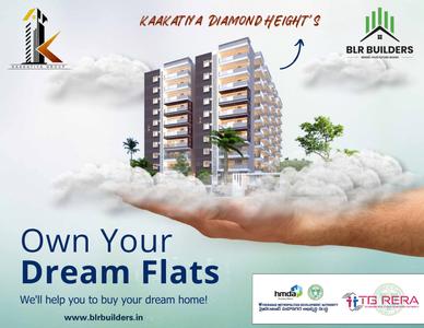 Image of 1670 Sq.ft 3 BHK Apartment / Flat for sale in BLR Kaakatiya Diamond Heights, Kollur, Hyderabad for Rs. 8684000