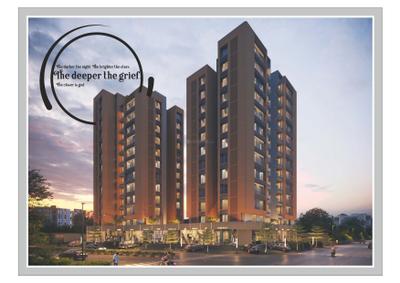 Image of 1674 Sq.ft 3 BHK Apartment / Flat for sale in Param Paarijat Skyz, Sargasan, Gandhinagar for Rs. 7500000