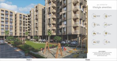 Image of 1440 Sq.ft 3 BHK Apartment / Flat for sale in Saral Residency, Gota, Ahmedabad for Rs. 8800000