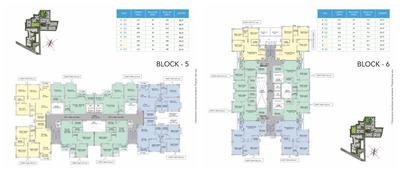Image of 820 Sq.ft 3 BHK Apartment / Flat for sale in Urban Greens, Rajarhat, Kolkata for Rs. 13000000