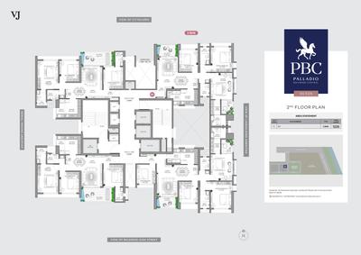 Image of 1900 Sq.ft 4 BHK Apartment / Flat for sale in VJ Palladio Balewadi Central Phase 2, Balewadi, Pune for Rs. 24000000