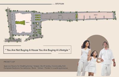 Image of 1396 Sq.ft 3 BHK Apartment / Flat for sale in Aryan Enclave, Tupudana, Ranchi for Rs. 5600000