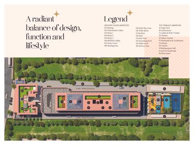 Image of 1695 Sq.ft 3 BHK Apartment / Flat for sale in P K Canopus, Wakad, Pune for Rs. 15900000