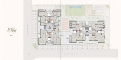 Image of 2825 Sq.ft 4 BHK Apartment / Flat for sale in HR Eliseo , Shela, Ahmedabad for Rs. 15800000