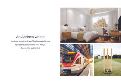 Image of 684 Sq.ft 2 BHK Apartment / Flat for sale in Rathod Ratan Address, Prabhadevi, Mumbai for Rs. 35500000
