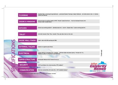 Aditya Celebrity Homes Brochure 15