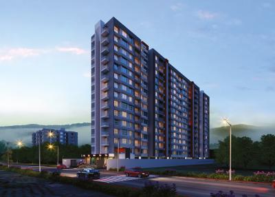 Image of 1490 Sq.ft 3 BHK Apartment / Flat for sale in Parshwa Greens, Moshi, Pune for Rs. 6800000