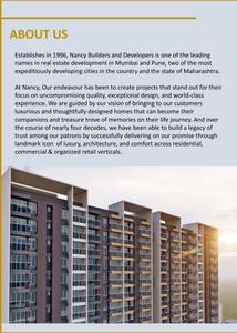 Image of 1900 Sq.ft 3 BHK Apartment / Flat for sale in Sarsan Nancy Hill View A 1, Baner, Pune for Rs. 15000000