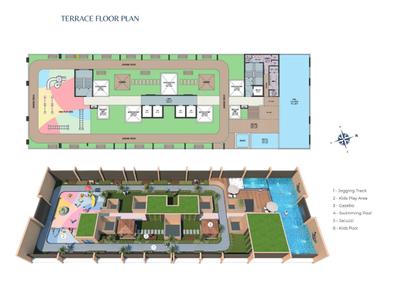 Image of 1000 Sq.ft 2 BHK Apartment / Flat for sale in Dhanraj Legacy, Lodhivali, Navi Mumbai for Rs. 5999000