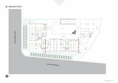 Image of 1755 Sq.ft 3 BHK Apartment / Flat for sale in Gamara Hills, Shela, Ahmedabad for Rs. 8300000
