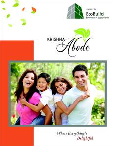 Krishna Abode Brochure 1