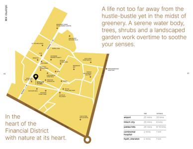 Image of 5249 Sq.ft 4 BHK Apartment / Flat for sale in Myscape Otomo, Financial District, Hyderabad for Rs. 63825000