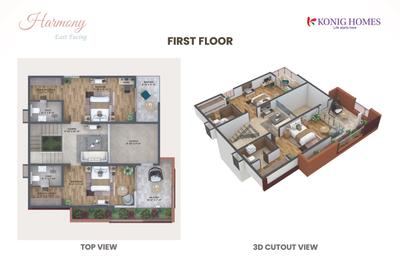Image of 2600 Sq.ft 4 BHK Villa for sale in Konig North County, Yelahanka, Bengaluru for Rs. 27000000