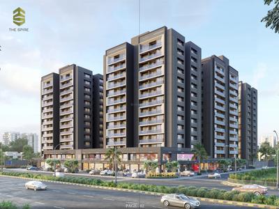 Image of 1800 Sq.ft 3 BHK Apartment / Flat for sale in HCS The Spire, Sola, Ahmedabad for Rs. 9800000