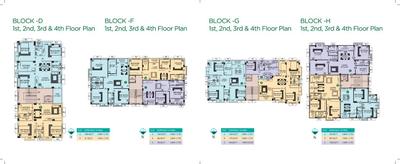 Image of 1342 Sq.ft 3 BHK Apartment / Flat for sale in Eden Belvedere, Nayabad, Kolkata for Rs. 6500000