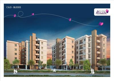 Image of 1260 Sq.ft 2.5 BHK Apartment / Flat for sale in BSCPL Bollineni Renata Tower B , Thazhambur, Chennai for Rs. 8832000