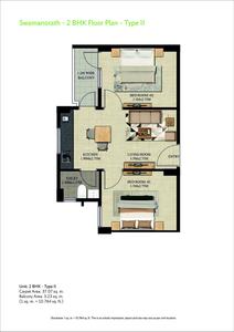 Image of 675 Sq.ft 2 BHK Apartment / Flat for sale in UCHDPL Swamanorath, Wave City, Ghaziabad for Rs. 4250000