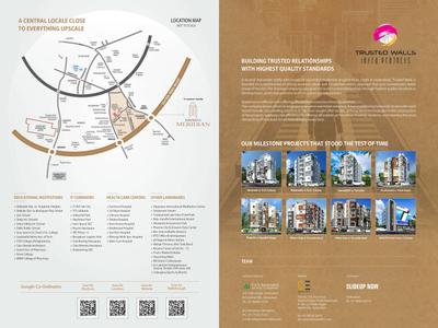 Image of 1420 Sq.ft 3 BHK Apartment / Flat for sale in Trusted Walls Krishna Meridian, B N Reddy Nagar, Hyderabad for Rs. 10000000