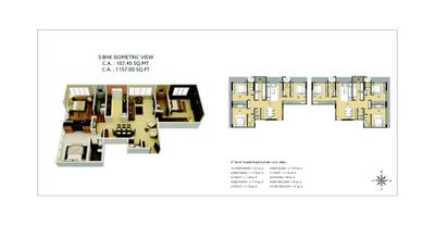Image of 1200 Sq.ft 3 BHK Apartment / Flat for sale in Princecare Zinnia, Mahim, Mumbai for Rs. 55000000