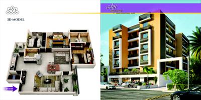 Image of 2200 Sq.ft 3 BHK Apartment / Flat for sale in Samarpan Aditi Elegance, Motera, Ahmedabad for Rs. 14500000