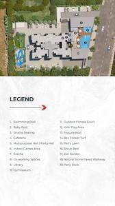 Image of 1550 Sq.ft 3 BHK Apartment / Flat for sale in Gaikwad Unico, Ravet, Pune for Rs. 11500000