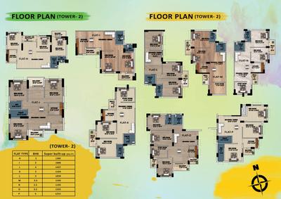 Image of 1395 Sq.ft 3 BHK Apartment / Flat for sale in Sonar Sansar, Arrah Kalinagar, Durgapur for Rs. 3800000