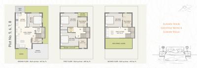 Image of 1844 Sq.ft 4 BHK Villa for sale in Broadleaf 15, Bill, Vadodara for Rs. 11600000
