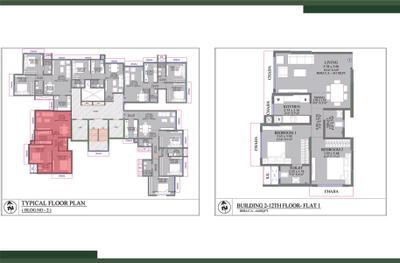 Image of 1300 Sq.ft 3 BHK Apartment / Flat for sale in DEM Panache, Andheri East, Mumbai for Rs. 29500000