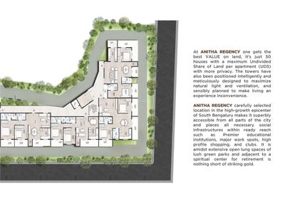 Image of 968 Sq.ft 2 BHK Apartment / Flat for sale in Shakthi Anitha Regency, Uttarahalli Hobli, Bengaluru for Rs. 10300000