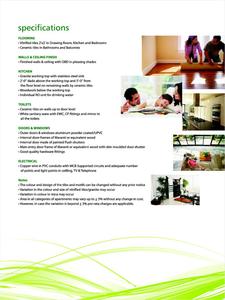 Image of 890 Sq.ft 2 BHK Apartment / Flat for sale in Gaurs 11th Avenue, Noida Extension, Greater Noida for Rs. 7950000