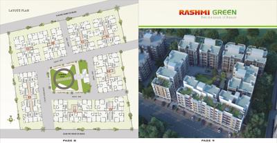 Image of 1099 Sq.ft 2 BHK Apartment / Flat for sale in Rashmi Green - Green Space, Narolgam, Ahmedabad for Rs. 2800000