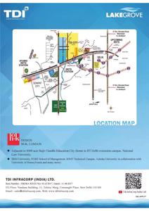 Image of 1520 Sq.ft 3 BHK Builder Floor for sale in TDI Lake Grove City, Kundli, Sonipat for Rs. 9000000