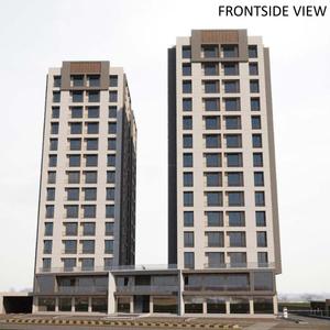 Image of 1233 Sq.ft 2 BHK Apartment / Flat for sale in Omkara Shubham Heights, Sima Nagar, Surat for Rs. 4500000