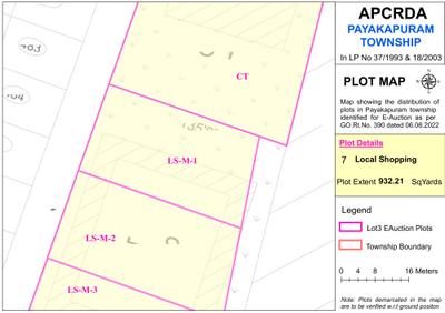 Image of 260 Sq.ft Residential Plot / Land for sale in Payakapuram Township, Payakapuram, Vijayawada for Rs. 6900000