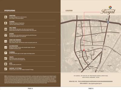 Image of 565 Sq.ft 2 BHK Apartment / Flat for sale in Omnium Royal View Tower A To D, Nana Chiloda, Ahmedabad for Rs. 4000000