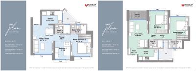 Image of 900 Sq.ft 1.5 BHK Apartment / Flat for sale in Raheja Lunaris 2, Nerul, Navi Mumbai for Rs. 11000000