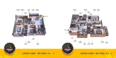 Image of 1200 Sq.ft 3 BHK Apartment / Flat for sale in Swastik Prism City Yellow, Charholi Budruk, Pune for Rs. 6450000