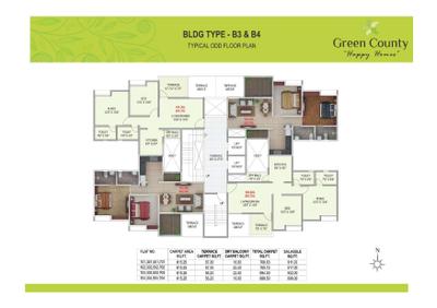 Image of 650 Sq.ft 1 RK Apartment / Flat for sale in F5 Green County Phase II Wing C, Fursungi, Pune for Rs. 4800000