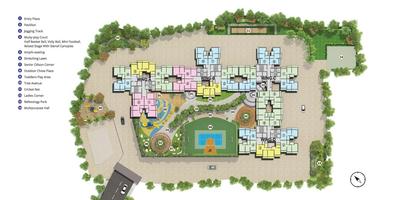 Image of 670 Sq.ft 1 BHK Apartment / Flat for sale in Bachraj Lifespace, Virar West, Virar for Rs. 4100000