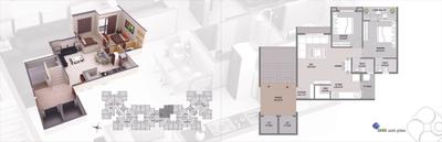 Image of 1650 Sq.ft 3 BHK Apartment / Flat for sale in Shubham Green City, Bagwada, Vapi for Rs. 4400000