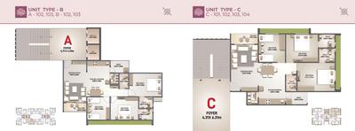 Image of 900 Sq.ft 3 BHK Apartment / Flat for sale in Shree Vallabh Vatrika Residency, Nana Chiloda, Ahmedabad for Rs. 6300000