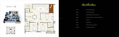 Image of 2202 Sq.ft 3 BHK Apartment / Flat for sale in Spectrum Elegance, Gota, Ahmedabad for Rs. 11500000