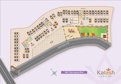 Image of 670 Sq.ft 1 BHK Apartment / Flat for sale in Bhoomi Kalash Greens, Panvel, Navi Mumbai for Rs. 3850000